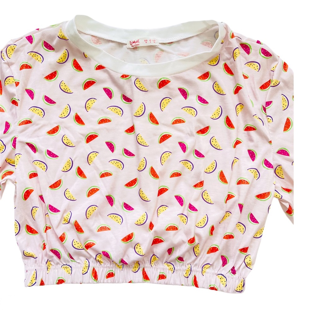 Cotton Blend Cropped Jamper Size Medium Women's - Picture 8 of 13